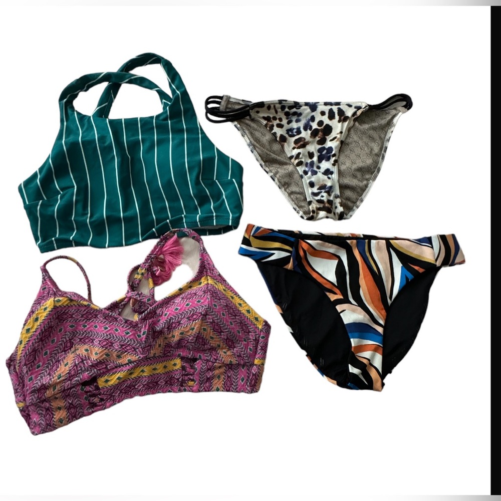 EUC Swimsuit haul- Hurley, Jessica Simpson and Victoria’s Secret- size small